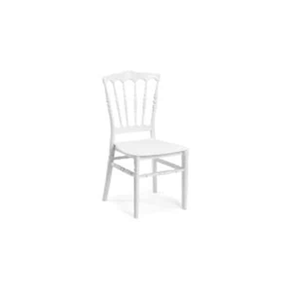 Chaise Napoléon blanche