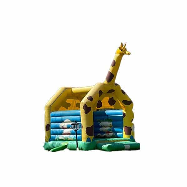 Structure gonflable girafe