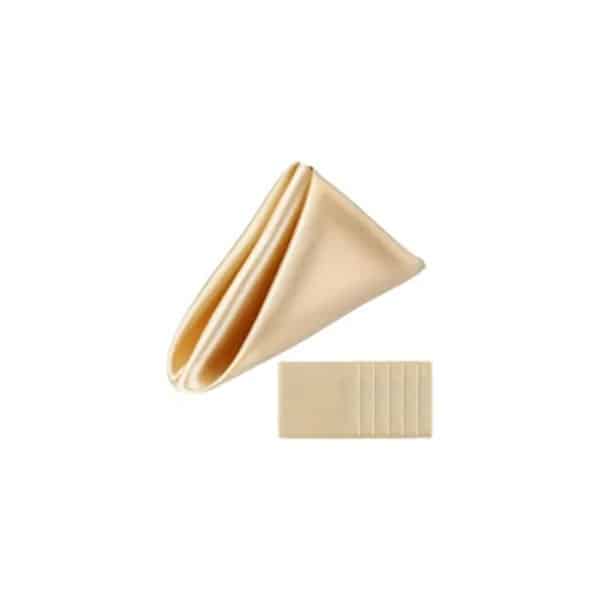 Serviettes champagne